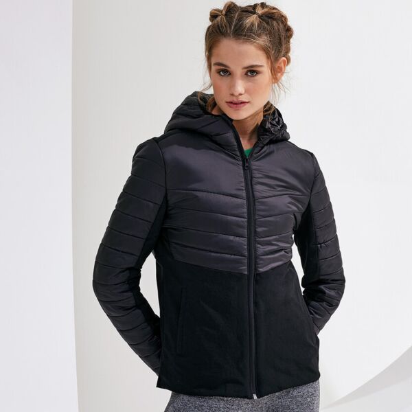 Women's TriDri® insulated hybrid jacket Thumbnail