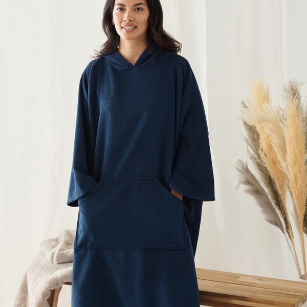 ADULTS Toweling poncho. Thumbnail