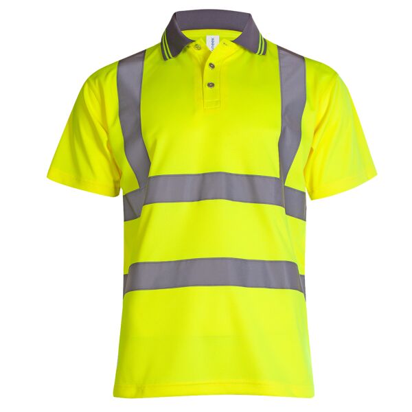Hi Vis Short Sleeve Polo Shirt Thumbnail
