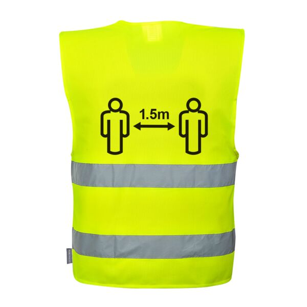 Hi-Vis Social Distancing Vest Thumbnail